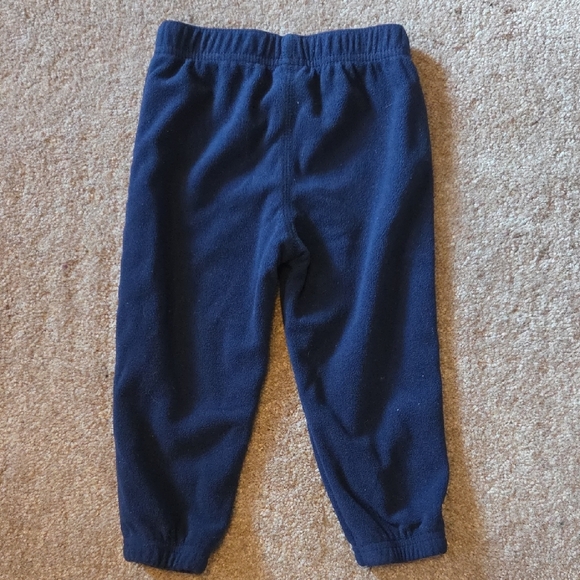 Carter's Navy Kids Fleece Sweatpants Size 18 Months - Picture 3 of 3